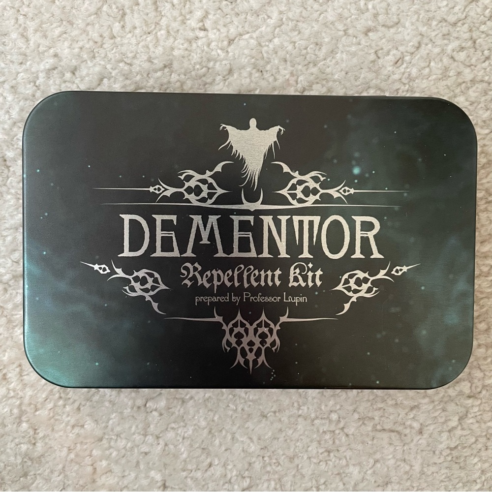 LitJoy Harry Potter Dementor Repellent Kit, Small Tin Container (Empty)